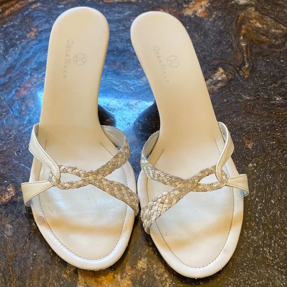 Cole Haan wedge slide Sandals shoes